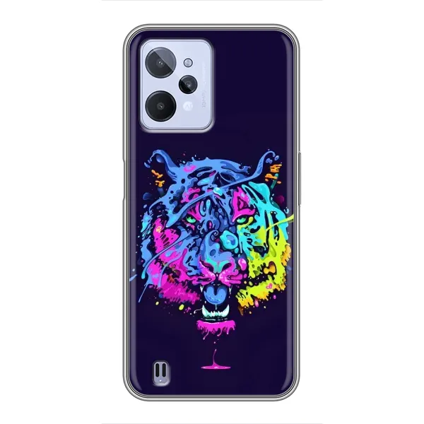 Чехол с рисунком «Тигр-Арт» для Realme C31 Чехол с рисунком «Тигр-Арт» для Realme C31