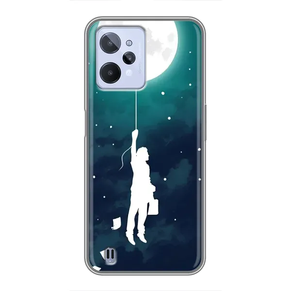 Чехол с рисунком «To The moon» для Realme C31 Чехол с рисунком «To The moon» для Realme C31