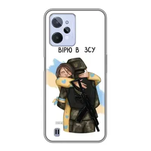 Патриотический Чехол для Realme C31 (Верим в ЗСУ)