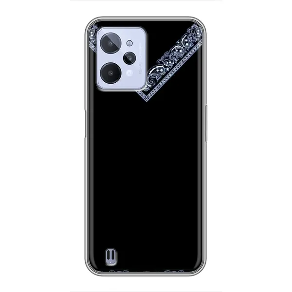Чехол с рисунком «Воротник вышиванки» для Realme C31