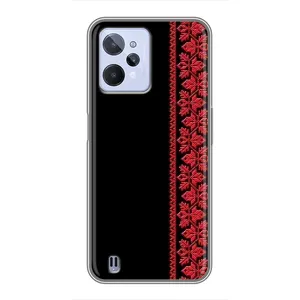 Силіконовый Чохол на Realme C31 з картинкой Вишиванки