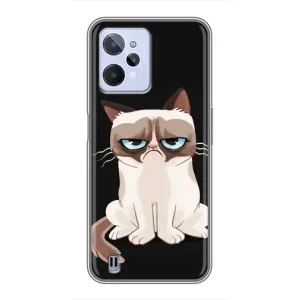Чехол на тематику: Коты для Realme C31 (Взгляд кота)