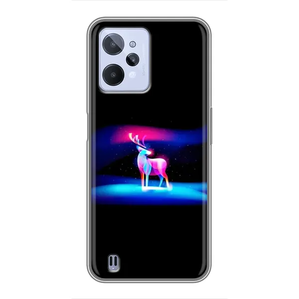 Чехол с рисунком «Яркий олень» для Realme C31 Чехол с рисунком «Яркий олень» для Realme C31