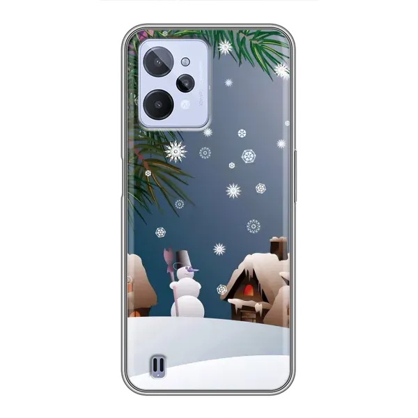 Чехол с рисунком «Зима» для Realme C31 Чехол с рисунком «Зима» для Realme C31
