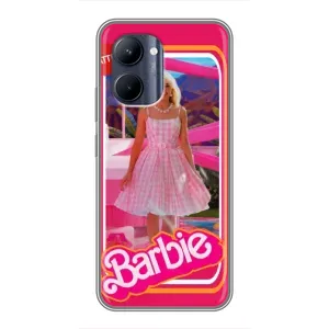Силиконовый Чехол Барби Фильм на Realme C33 (Барби Марго)