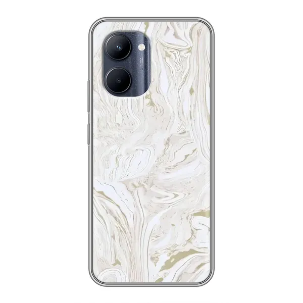 Чехол с рисунком «белый мрамор» для Realme C33 Чехол с рисунком «белый мрамор» для Realme C33