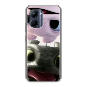 Чехол дракон Беззубик для Realme C33