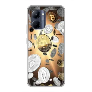 Чохол (Дорого-богато) на Realme C33 (Біток)