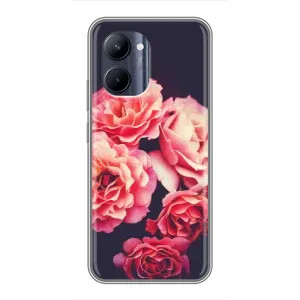 Чехлы с тематикой "ЦВЕТЫ" на Realme C33 (Бутоны)