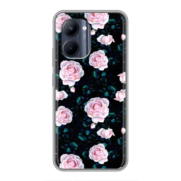 Чехол с рисунком «Чайные розы» для Realme C33 Чехол с рисунком «Чайные розы» для Realme C33
