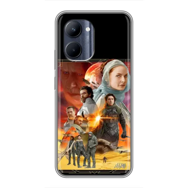 Чехол с рисунком «Д Ю Н А» для Realme C33