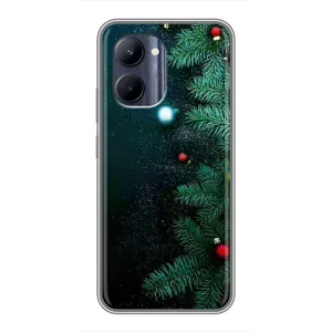 Чехол Новогодняя Елка на Realme C33 (Елка)