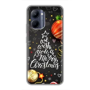 Чехол Новогодняя Елка на Realme C33 (Елочка)