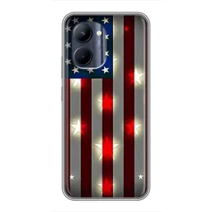 Чохол Прапор USA для Realme C33 (Прапор США 2)