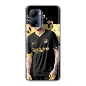 Силиконовый Чехол Realme C33 (Gold Neymar)