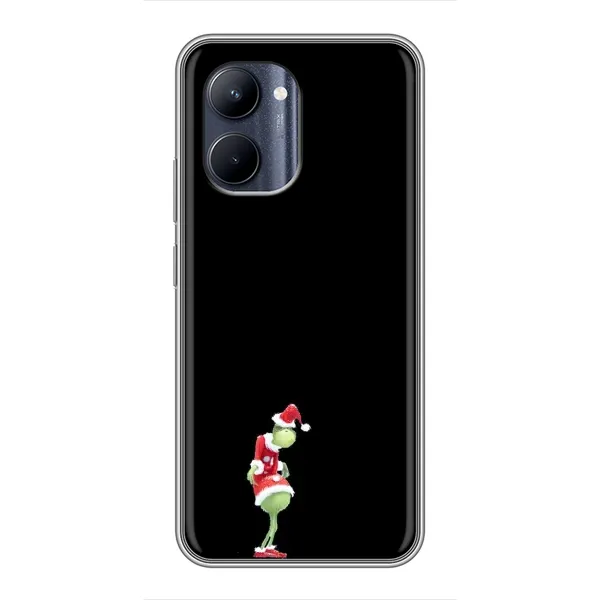 Чехол с рисунком «Гринч на чорном» для Realme C33 Чехол с рисунком «Гринч на чорном» для Realme C33