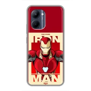 Чехол Супергерой Железный человек на Realme C33 (Iron man)