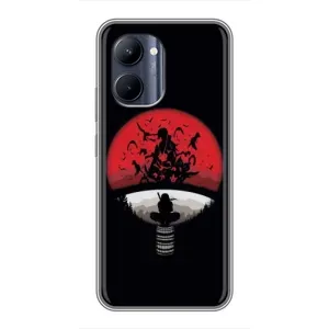 Чехлы с картинкой Итачи Учиха на Realme C33 (Итачи на черном)