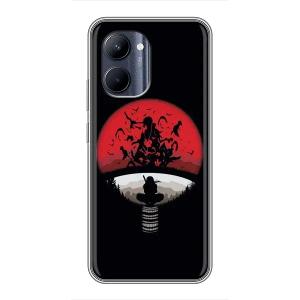 Чехол с рисунком «Итачи на черном» для Realme C33 Чехол с рисунком «Итачи на черном» для Realme C33