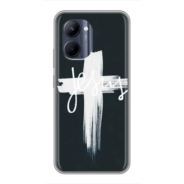 Чехол с рисунком «Jesus» для Realme C33 Чехол с рисунком «Jesus» для Realme C33