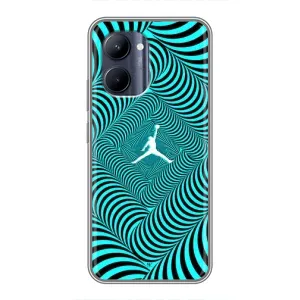 Силиконовый Чехол Nike Air Jordan на Реалми с33 (Jordan)