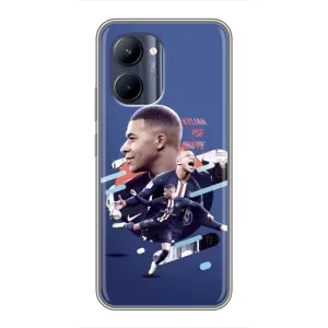 Чохол (TPU) з Футболістом на Realme C33 (Киліан)