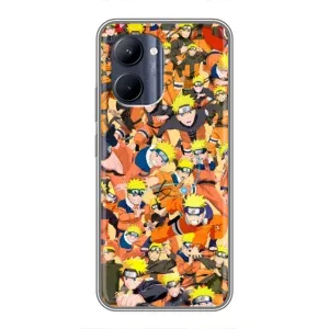 Чохли з принтом НАРУТО на Realme C33 (Коллаж Наруто)