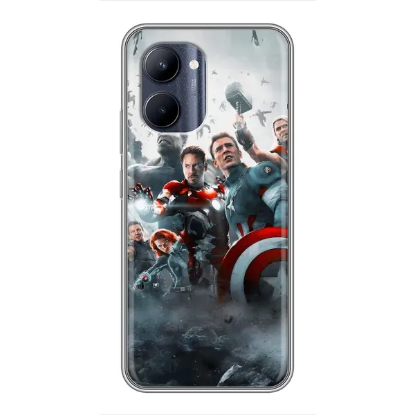Чехол с рисунком «Команда марвел» для Realme C33