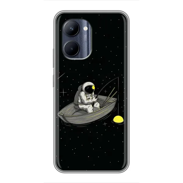 Чохол з малюнком «Космонавт на рибалці» для Realme C33 Чохол з малюнком «Космонавт на рибалці» для Realme C33