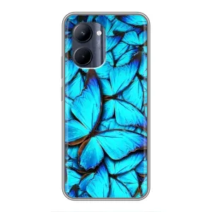 Силіконовий бампер з картинкою звірів для Realme C33 (Крила метеликів)