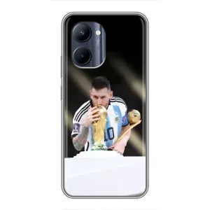 Чехлы Лео Месси Аргентина для Realme C33