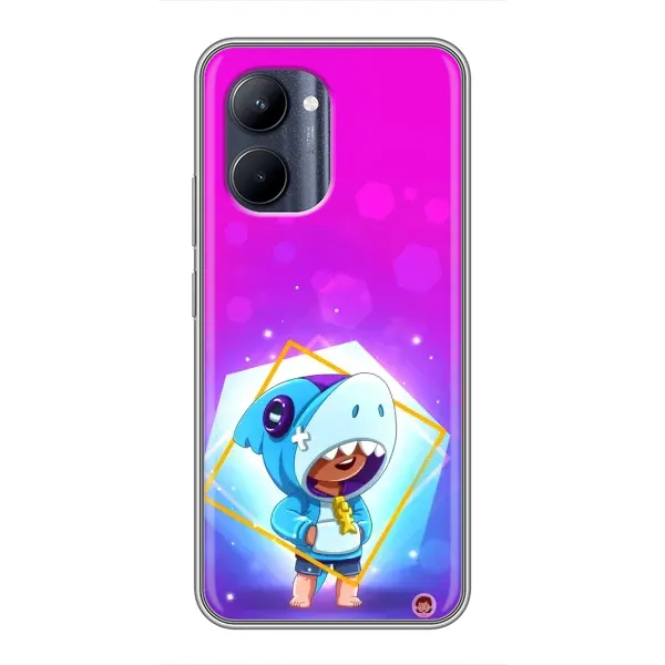 Чехол с рисунком «Леон в костюме Акулы» для Realme C33