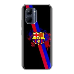 Чохол для Realme C33 (Барселона) (Лого Барси)