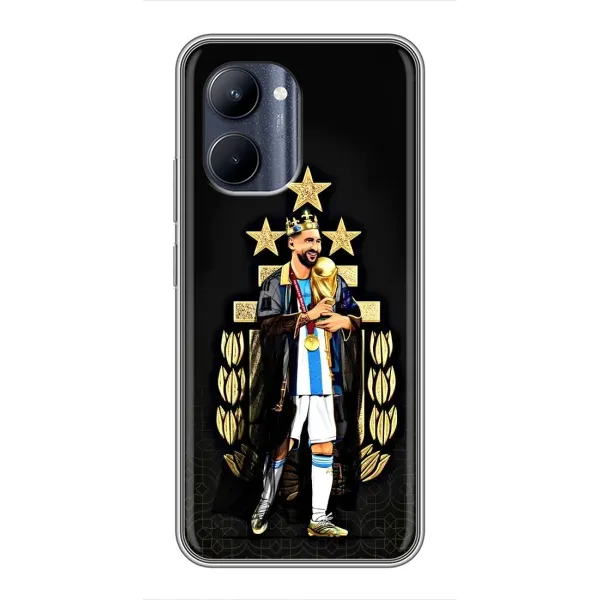 Чехол с рисунком «Месси король» для Realme C33