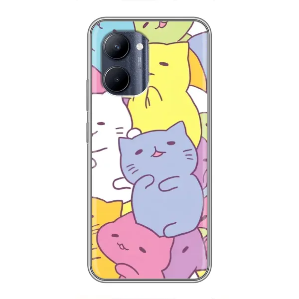 Чехол с рисунком «Милые котики» для Realme C33 Чехол с рисунком «Милые котики» для Realme C33