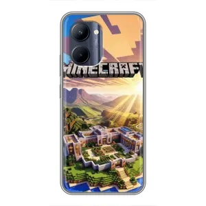 Чехол майнкрафт для Realme C33 (MINECRAFT)