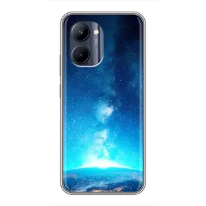 Чехлы КОСМОС для Realme C33 (Млечный путь)