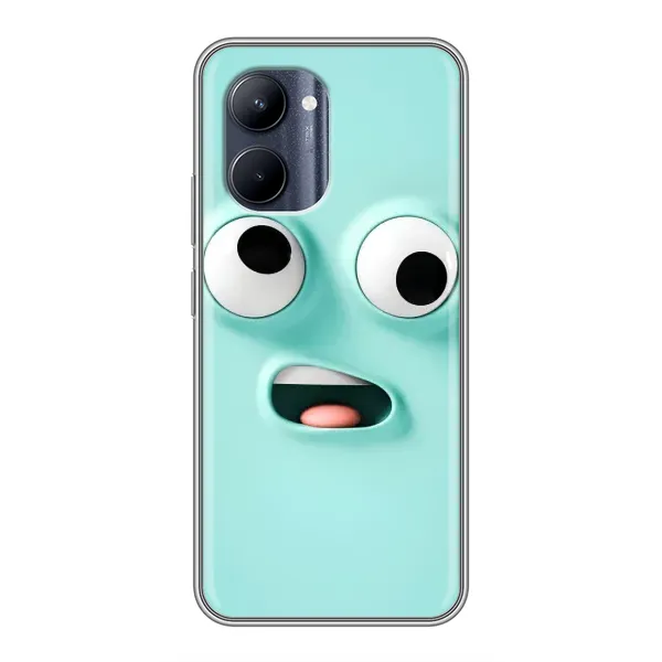 Чехол с рисунком «Забавное мятное лицо» для Realme C33 Чехол с рисунком «Забавное мятное лицо» для Realme C33