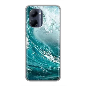 Летний Чехол на Realme C33 (Морская волна)