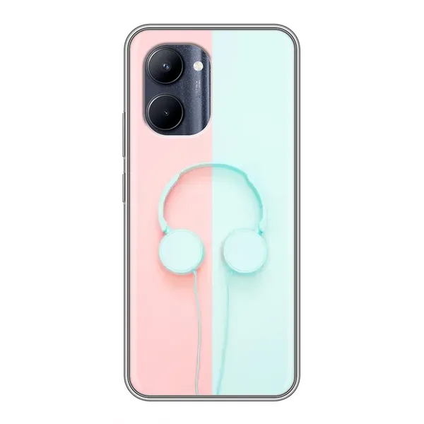 Чехол с рисунком «Наушники» для Realme C33 Чехол с рисунком «Наушники» для Realme C33