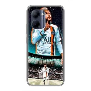 Силиконовый Чехол Realme C33 (Неймар ПСЖ)