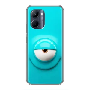 Чохли (ТПУ) (смішні стікери) для Realme C33 (Одноглазик)