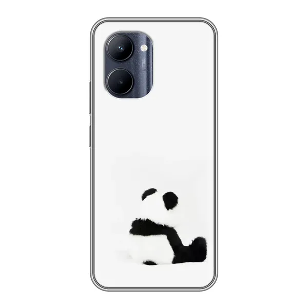Чехол с рисунком «Панда обиделся» для Realme C33 Чехол с рисунком «Панда обиделся» для Realme C33