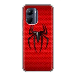 Чехол Супергерой Человека Паука на Realme C33 (Паук марвел)