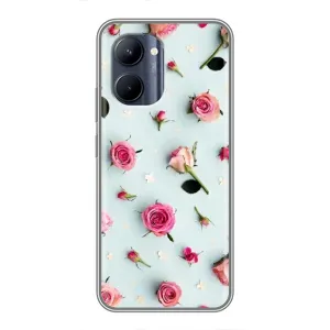 Чехлы с принтом Розочки для Realme C33 (Разные цветы)