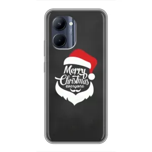 Чехол Санта Клаус для Realme C33 (Санта Крисмас)