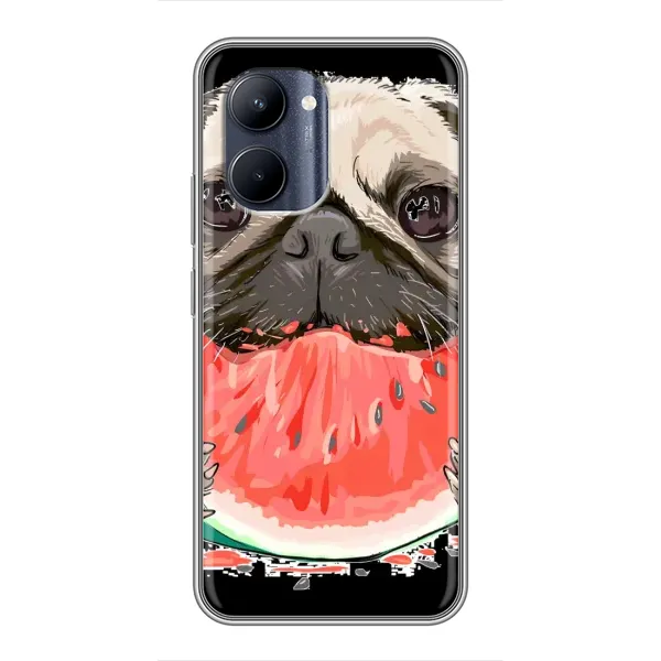 Чохол з малюнком «Смішний Мопс» для Realme C33
