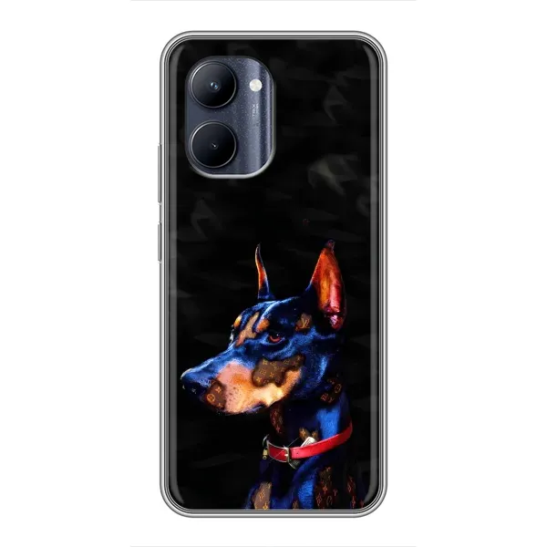 Чехол с рисунком «Собака Мопс» для Realme C33