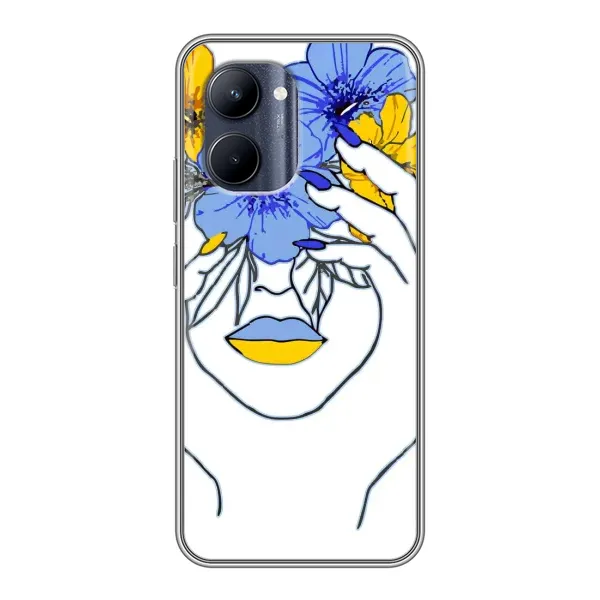 Чехол с рисунком «Украинка на всю голову» для Realme C33 Чехол с рисунком «Украинка на всю голову» для Realme C33