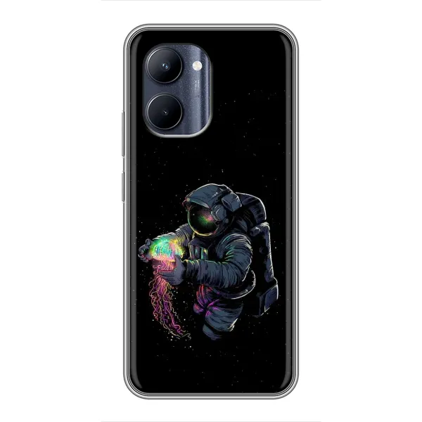 Чохол з малюнком «В руках земля» для Realme C33 Чохол з малюнком «В руках земля» для Realme C33